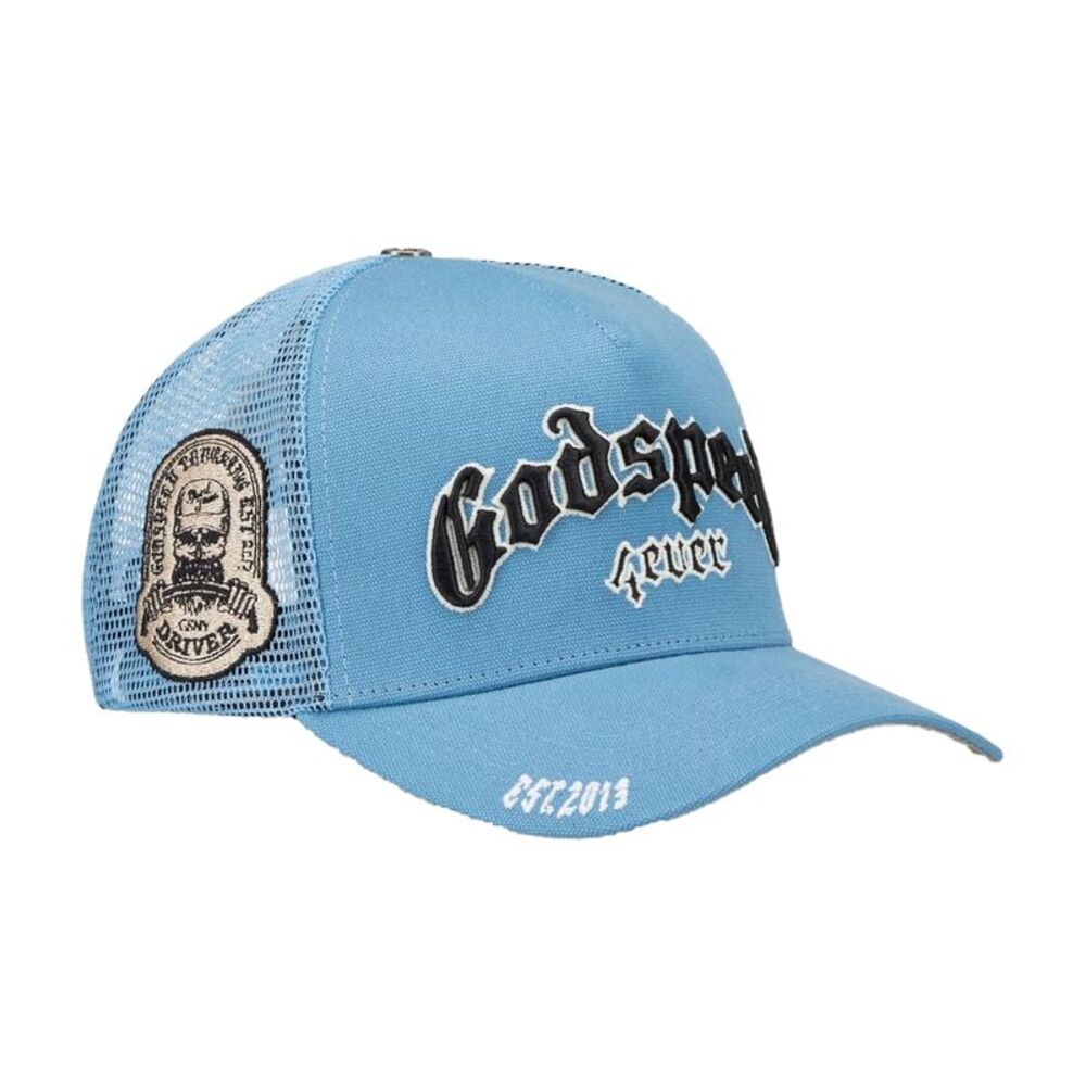 Godspeed Trucker Hat Forever Unisex Blue 4EVERHAT